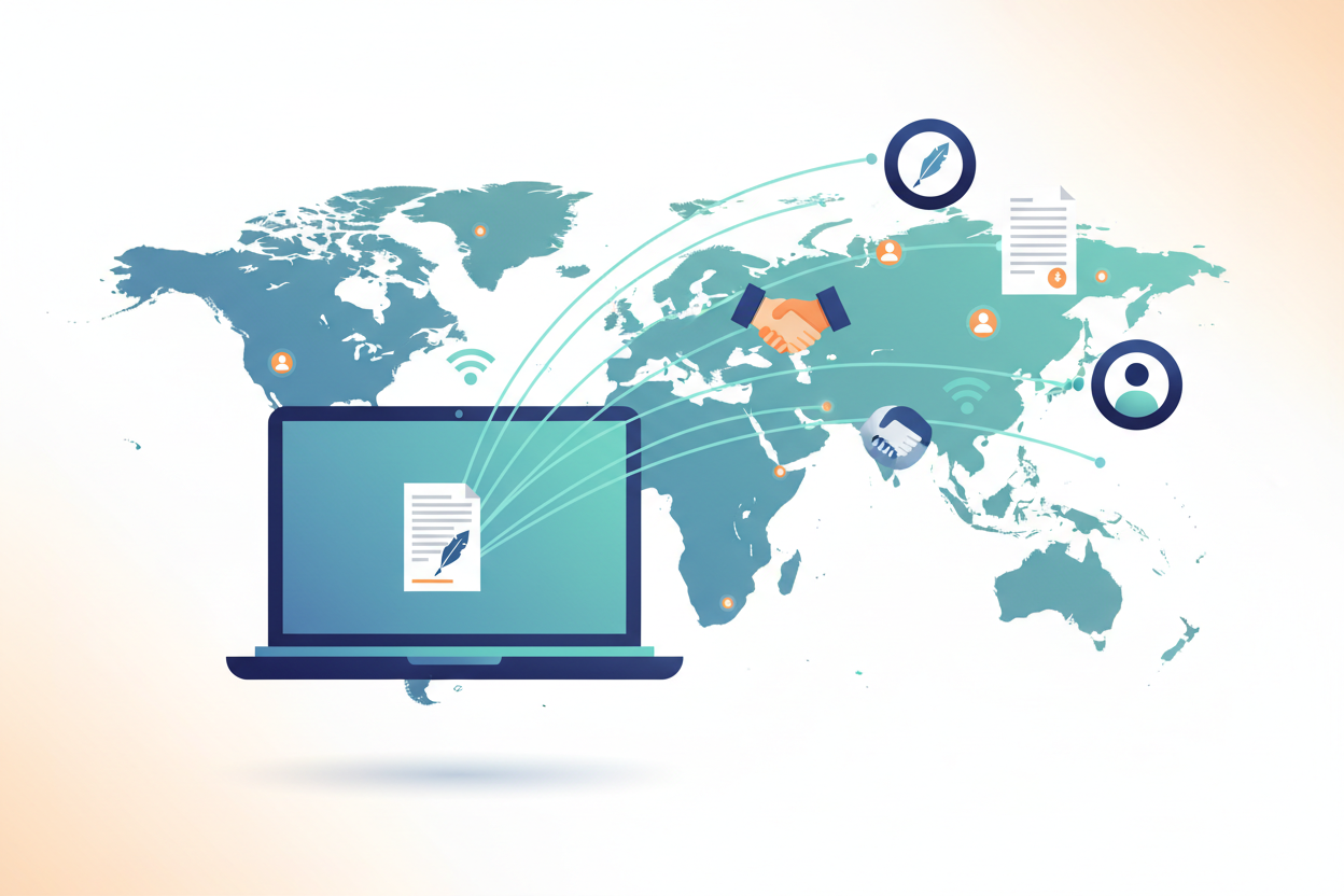 You are currently viewing How to Use Virtual Networking to Find Online Writing Jobs