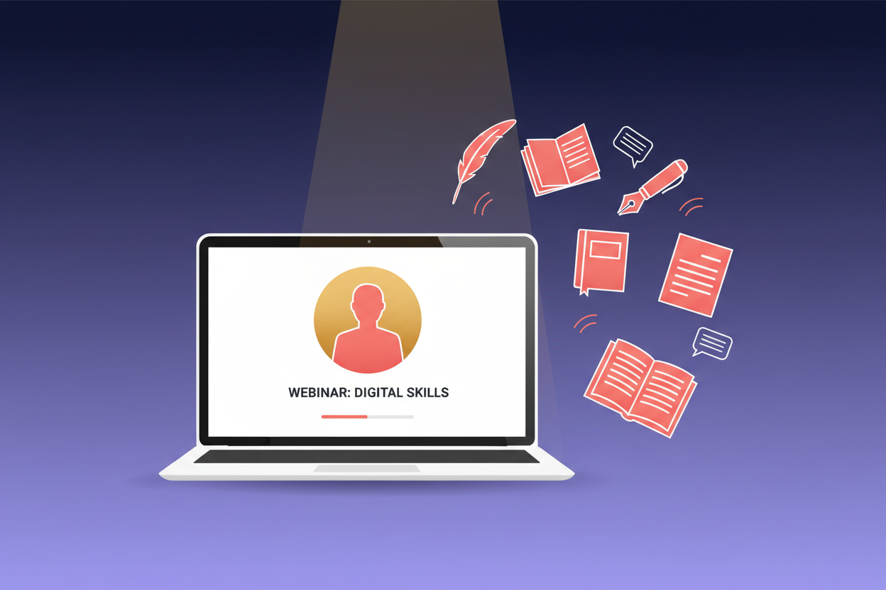 You are currently viewing How to Use Webinars to Showcase Your Writing Skills